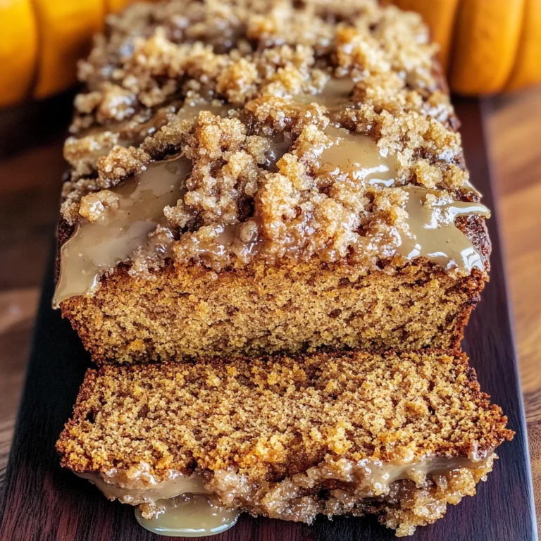 Gluten-free Pumpkin Bread with Streusel Topping