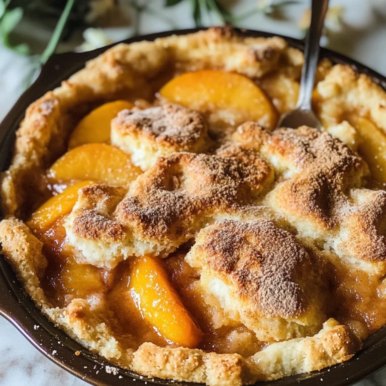 Gramma's Peach Cobbler
