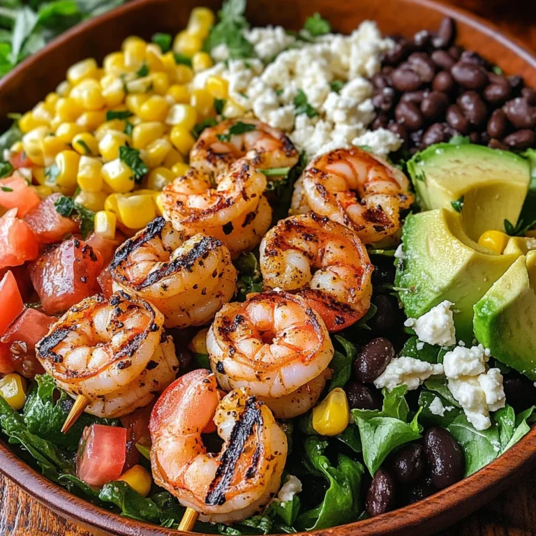 Grilled Mexican Shrimp Salad