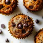 Healthy Pumpkin Chocolate Chip Muffins