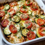 Mediterranean Chicken Zucchini Bake – Healthy, Flavorful & Easy!