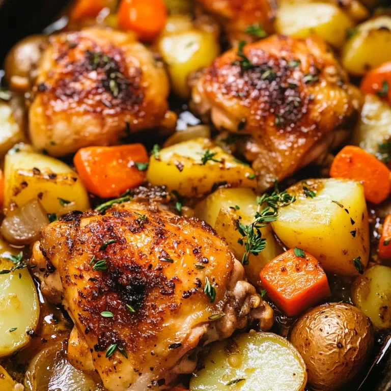 One-Pan Chicken and Potatoes