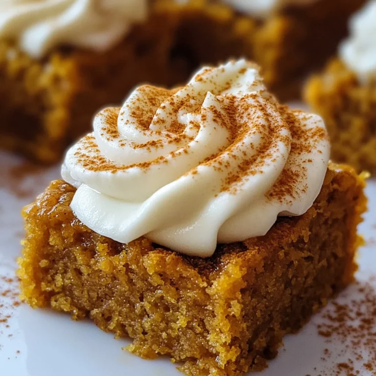 Paula Deen's Pumpkin Bars