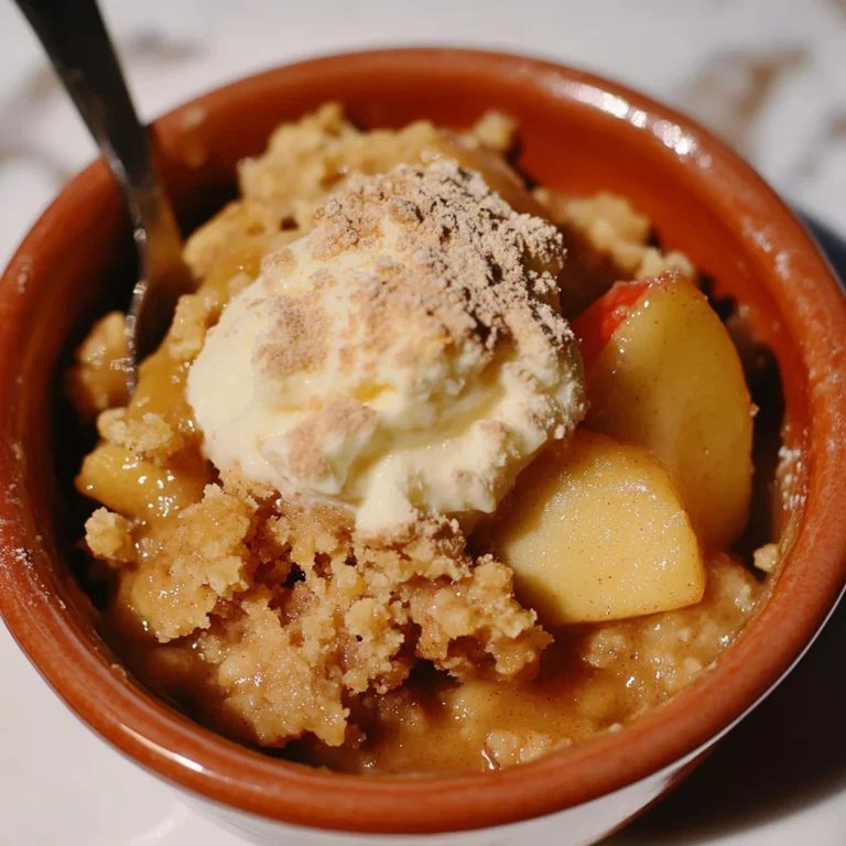 Apple Crumble (Single Serving)