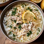 Cozy Lemon Chicken & Rice Soup