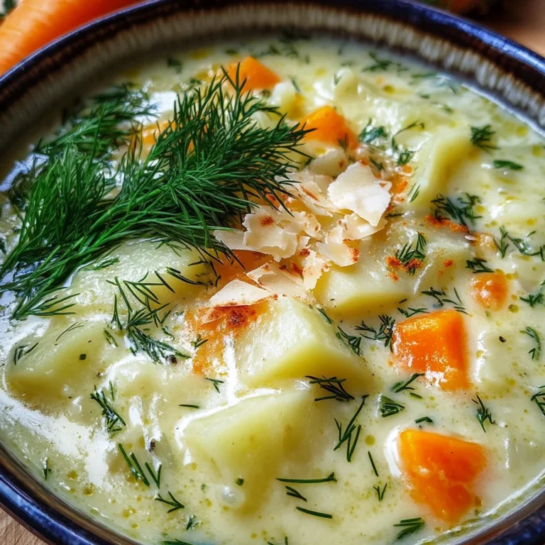 Creamy Potato & Dill Soup ('Koperkowa')