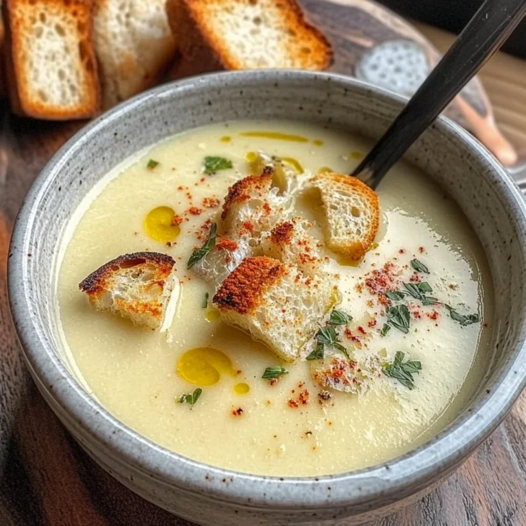 French Garlic Soup