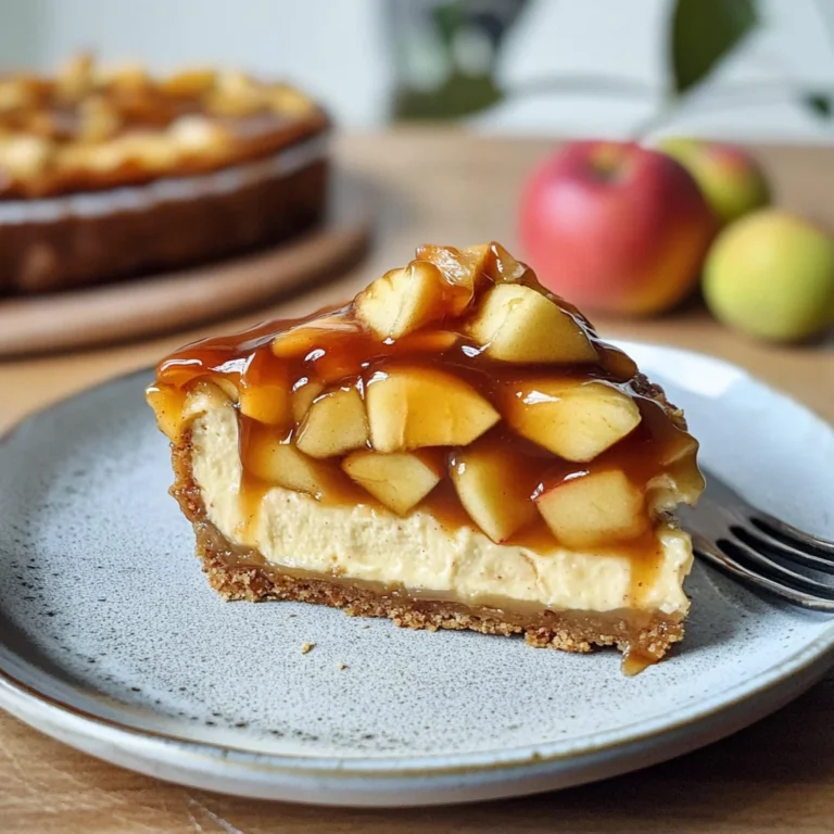 Karamell-Apfel-Käsekuchen