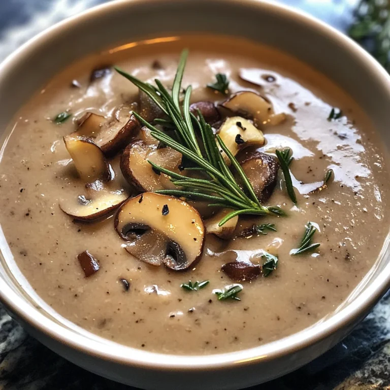 Mushroom Soup Recipe