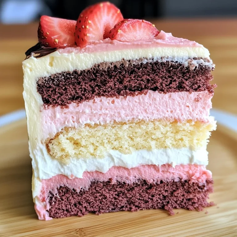 Neapolitan Cake