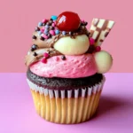 Neapolitan Ice Cream Cupcakes