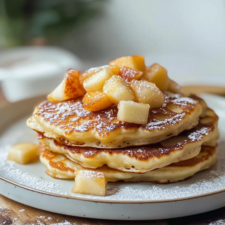 Polish Apple Pancakes (with yeast)