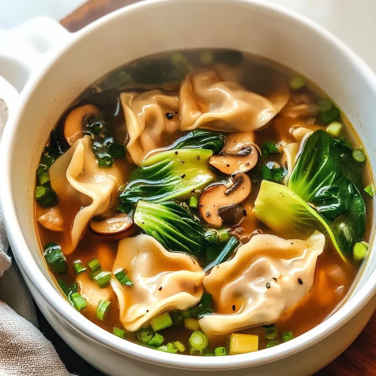 Potsticker Soup