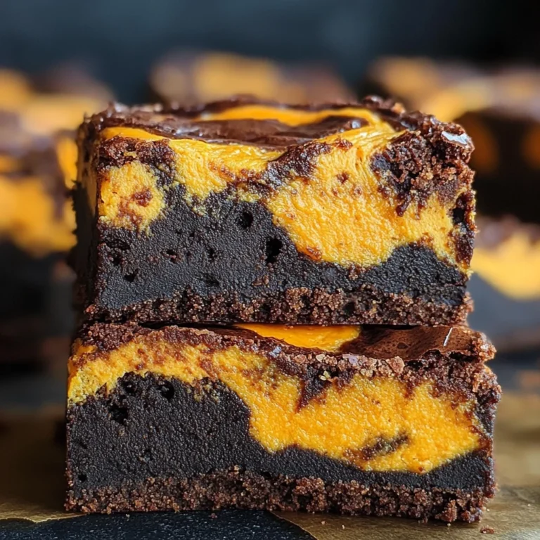 Pumpkin Brownies
