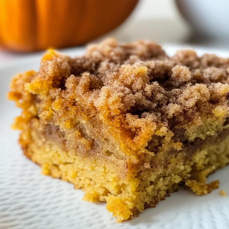 Pumpkin Coffee Cake