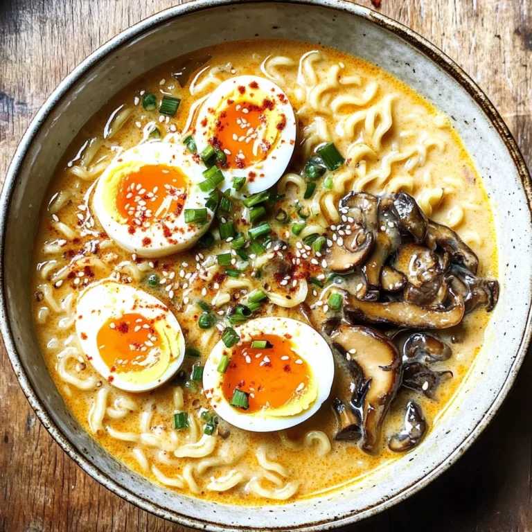 Spicy Coconut Curry Ramen