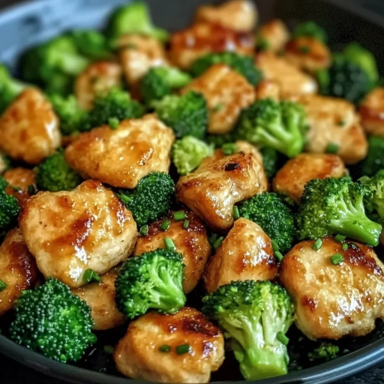 Air Fryer Chicken Bites and Broccoli