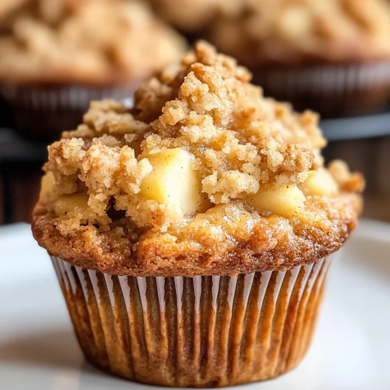 Apple Crumble Muffins