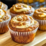Best Swirled Pumpkin Cream Cheese Muffins