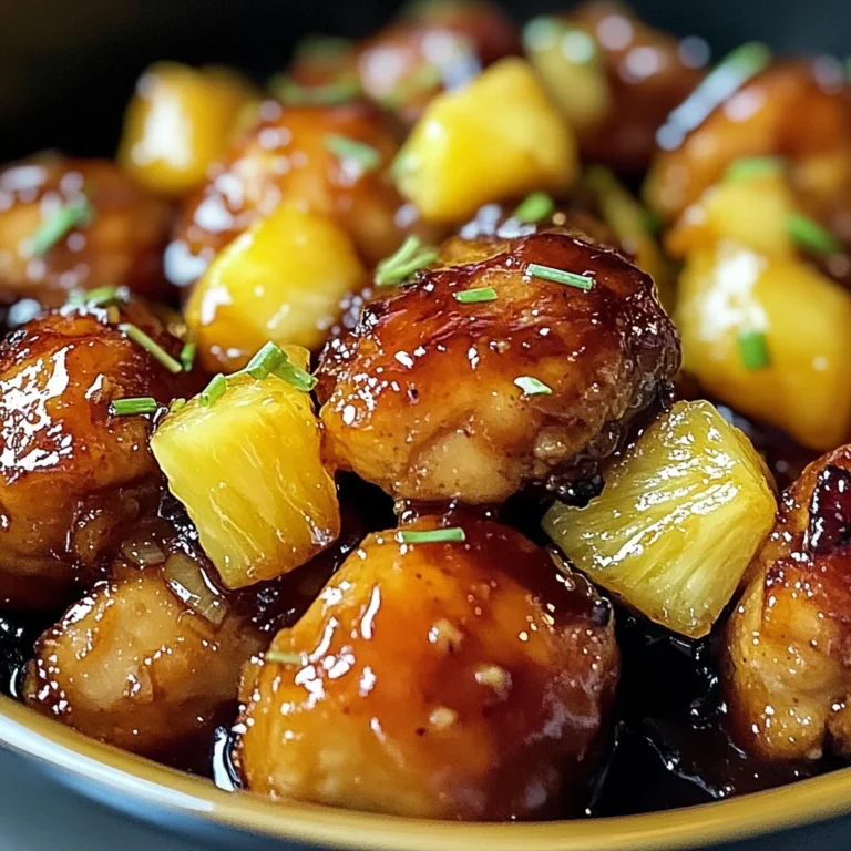 Brown Sugar Pineapple Chicken