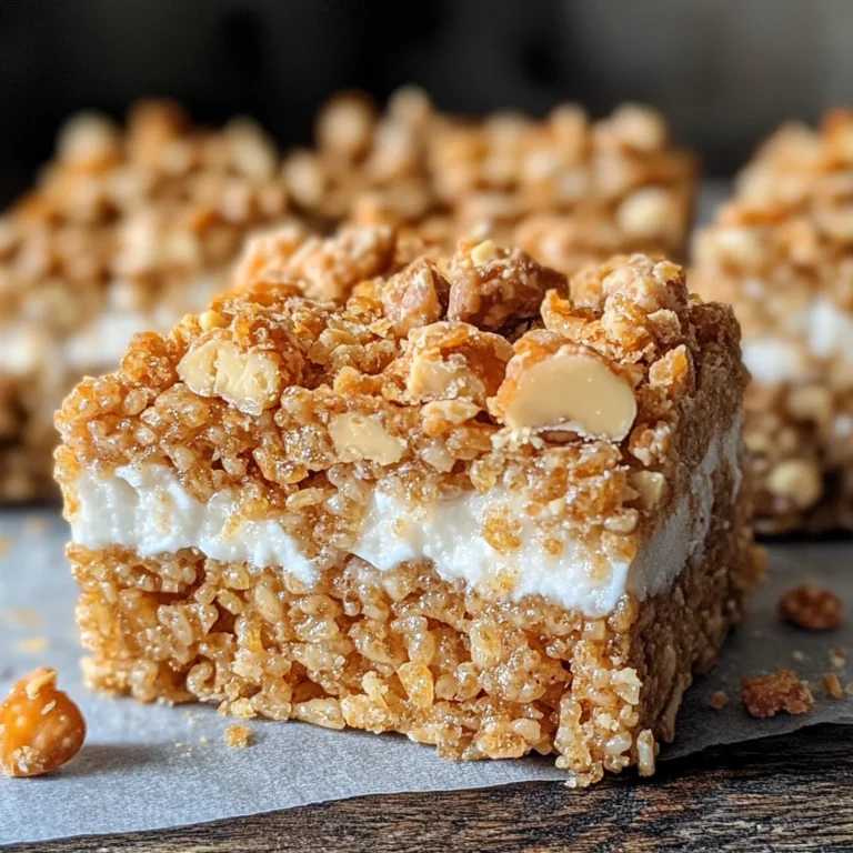 Butterfinger Rice Krispie Treats