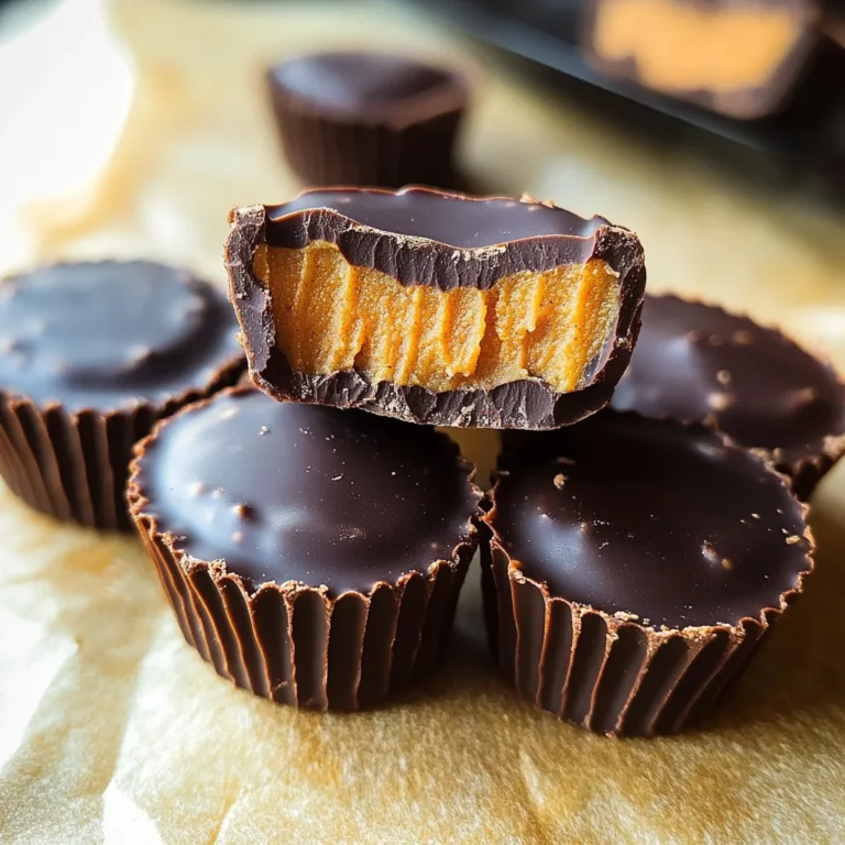 Chocolate Pumpkin Butter Cups