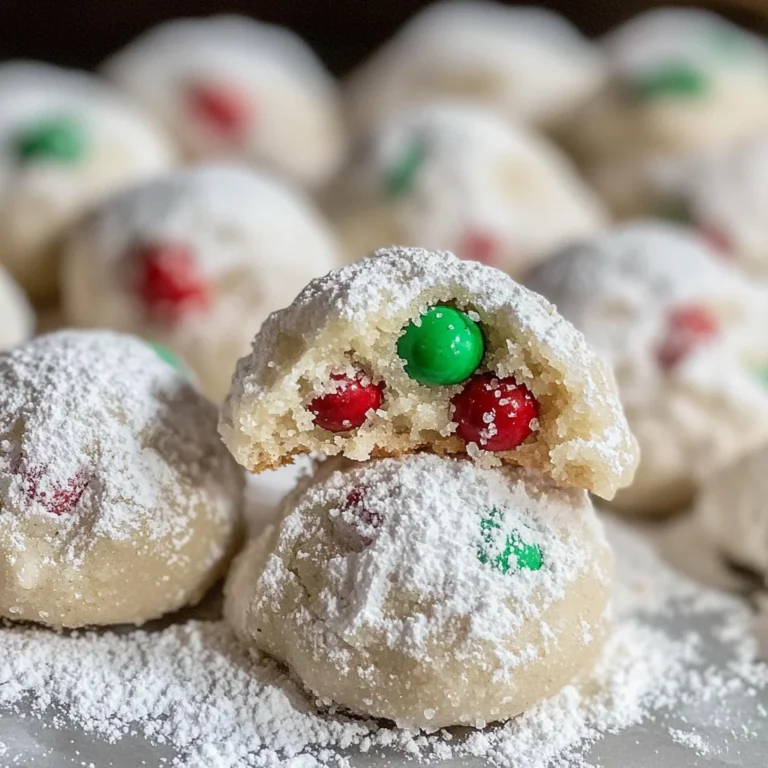 Christmas Snowball Cookies