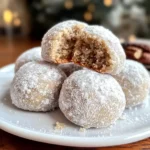 Cinnamon Sugar Snowball Cookies