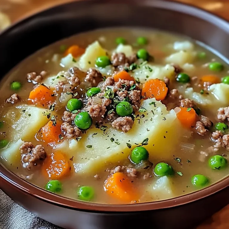 Comforting Shepherd's Pie Soup Recipe