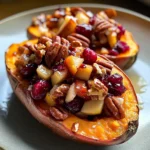 Cranberry Apple Twice-Baked Sweet Potatoes Recipe