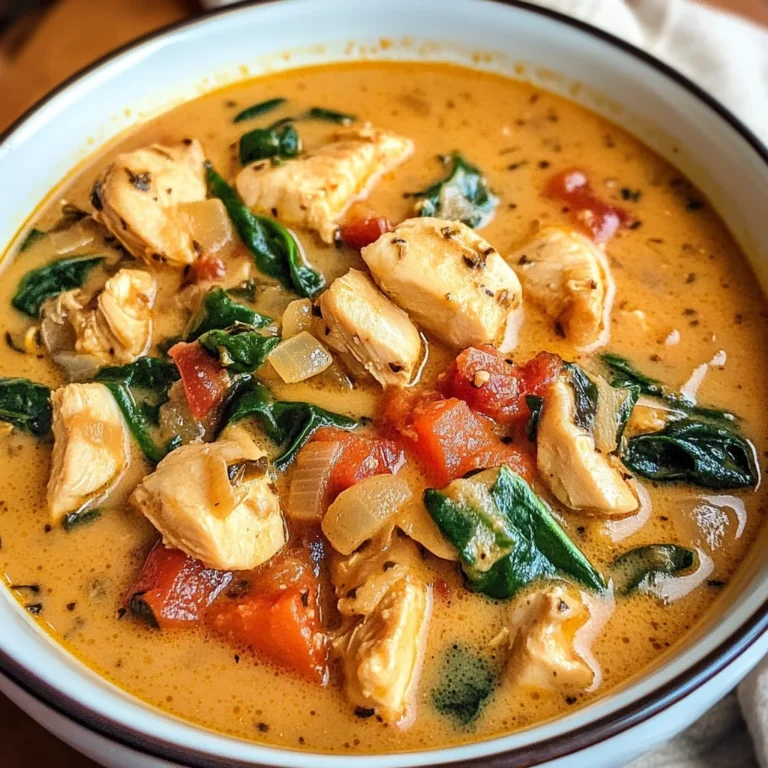 Creamy Marry Me Tuscan Chicken Soup