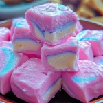 Fluffy Cotton Candy Fudge
