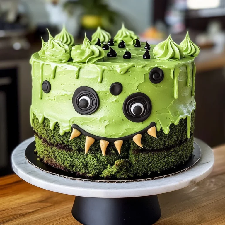 Frankenstein Cake