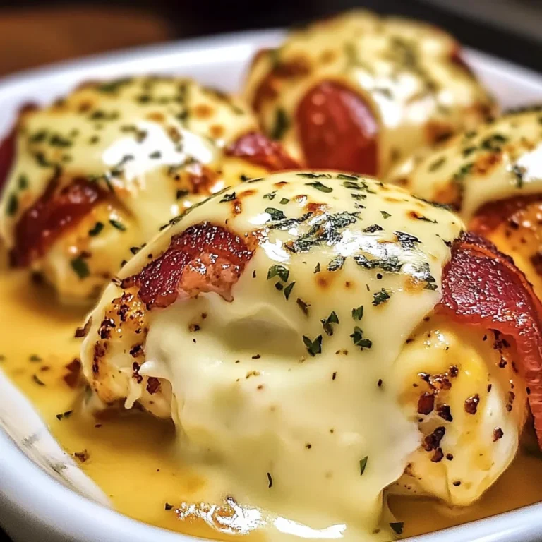 Melted Mozzarella & Ranch Chicken Bombs