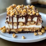No-Bake Peanut Butter Lasagna