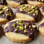 Pistachio Shortbread Cookies