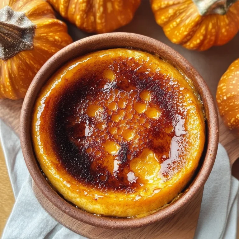 Pumpkin Crème Brûlée