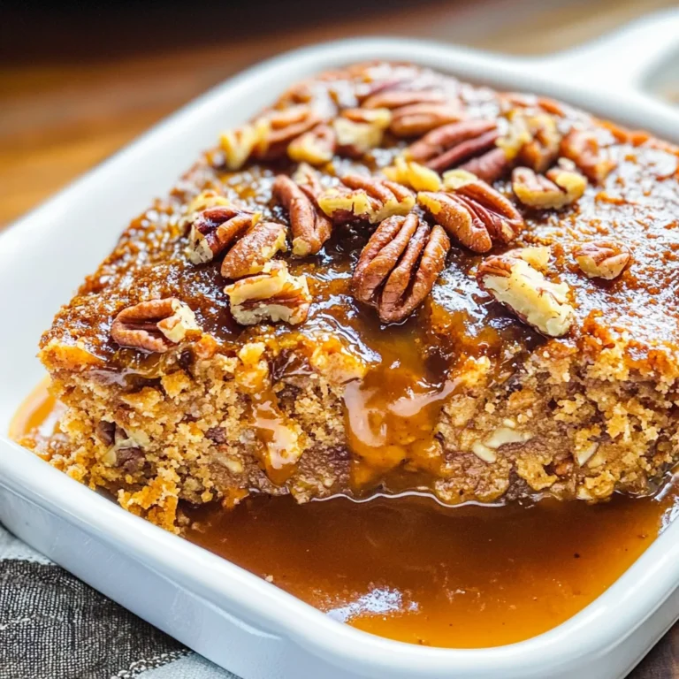 Pumpkin Pecan Cobbler