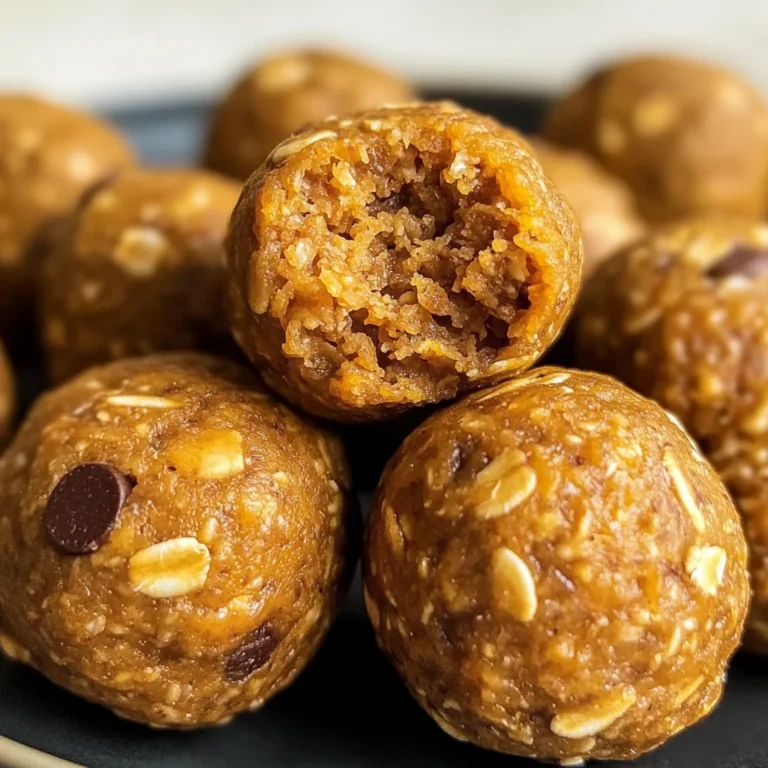 Pumpkin Protein Balls Recipe