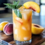 Refreshing Peach Lemonade