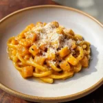 Roasted Pumpkin and Garlic Pasta