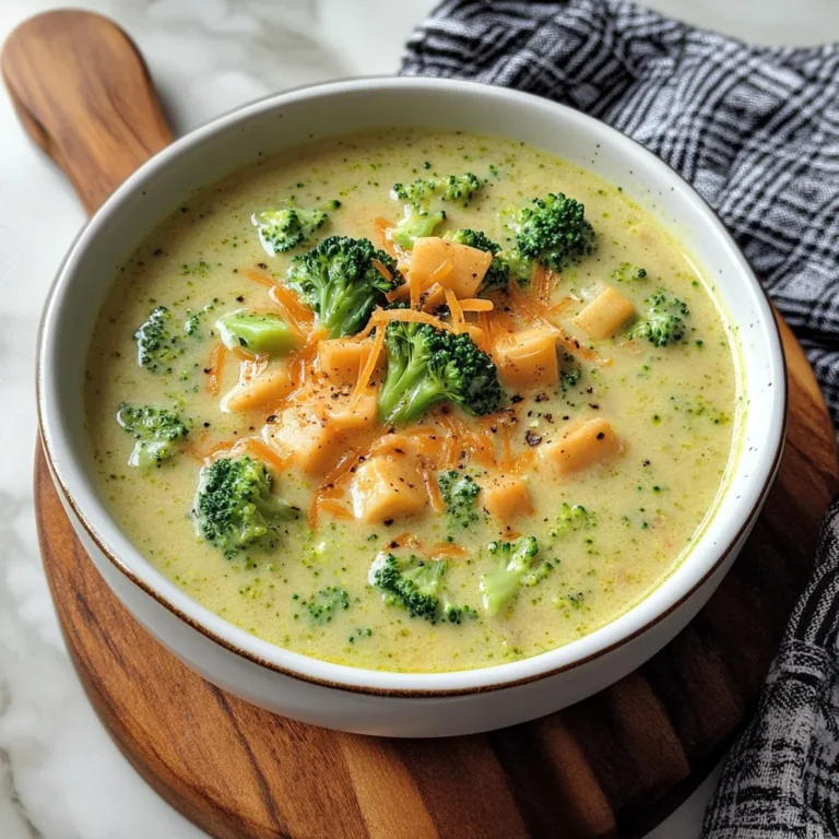 Smoked Gouda Broccoli Soup