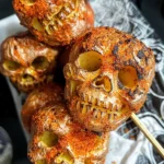 Spooky Halloween Skull Potatoes