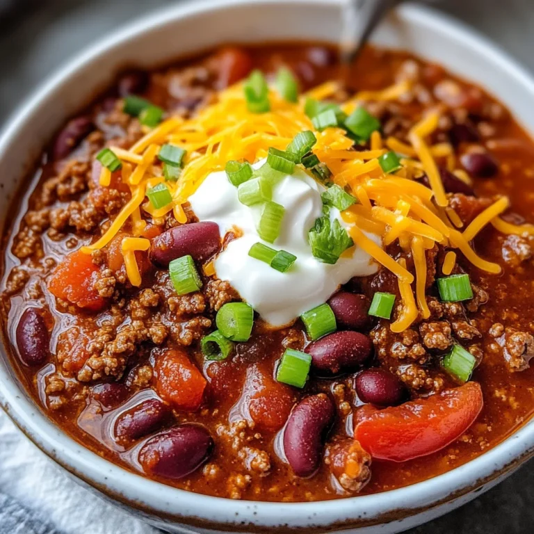 The Best Chili Recipe