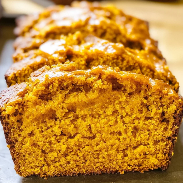 Vanilla Pudding Pumpkin Bread