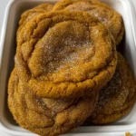 chewy maple pumpkin cookies