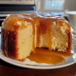 Caramel Cream Cheese Pound Cake