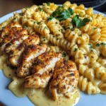 Creamy Cajun Chicken Rotini with Velveeta Parmesan Sauce