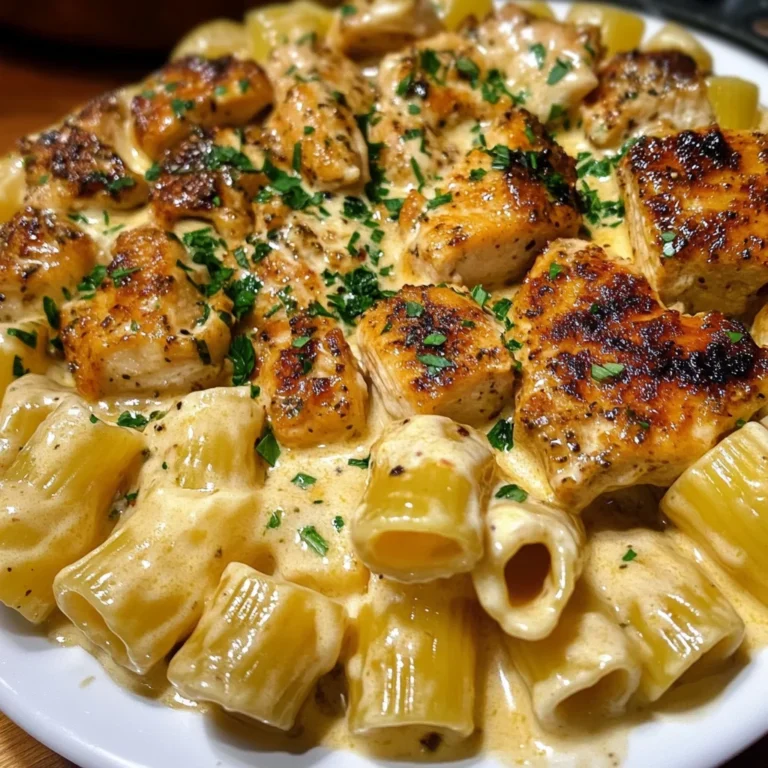 Creamy Velveeta Chicken Rigatoni Recipe