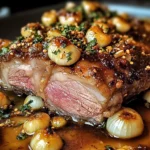 Garlic Honey Mustard Confit Lamb Shoulder Recipe